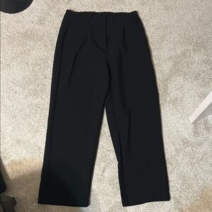 Old Navy Black Trousers Formal Straight Leg. Worn 1 time